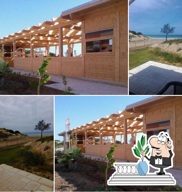 Gli esterni di Le Dune Ristobar Di Vincenzo Pascarito Bar Ristorante Pizzeria