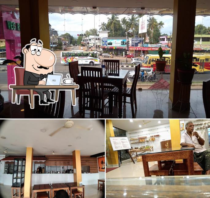 The interior of Rasa India