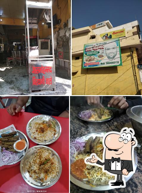 The interior of Aas Mohammad Biryani Wale