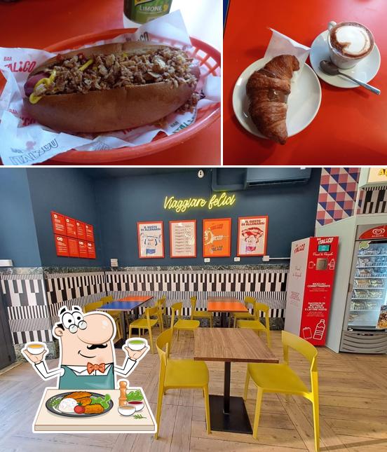 Panino con maiale stirato al Bar Italico - Chiavari Stazione