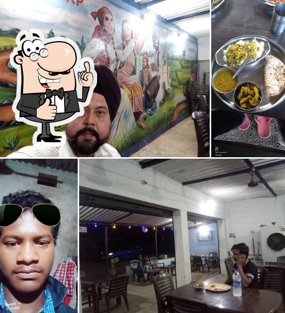 Look at the photo of Bhajan Singh Dhaba