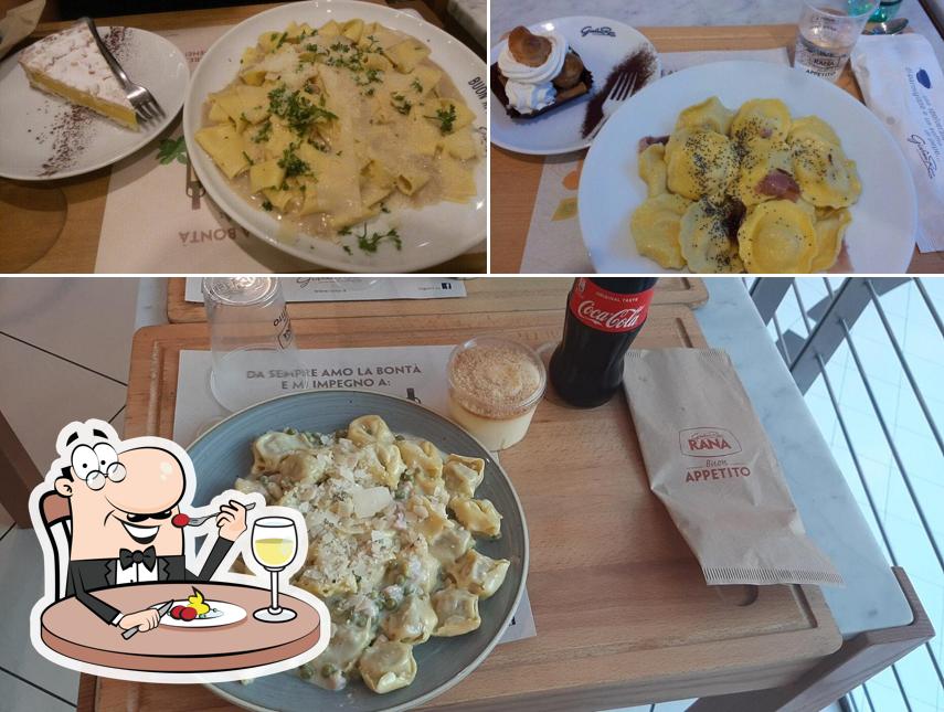 Cibo al Ristorante Giovanni Rana Centro Leonardo