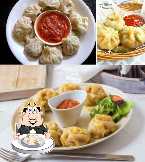 Dumplings at Delhi Momo's