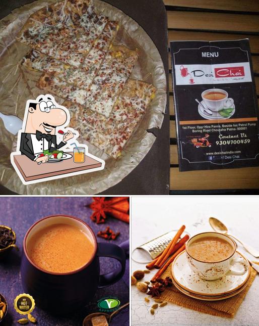 Food at Desi Chai