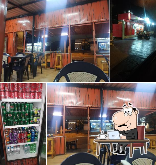 O interior do Gaúcho Lanches Vargas