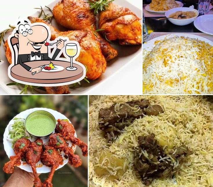 Food at Haji Biryani