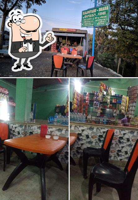 The interior of Kalpataru Dhaba ( Take a break)