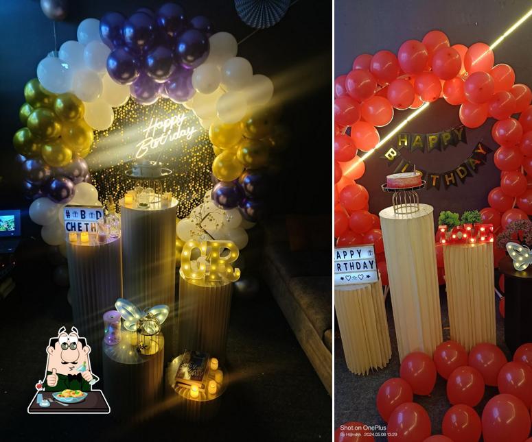 Meals at Kuchiku cafe and private theatre with party hall
