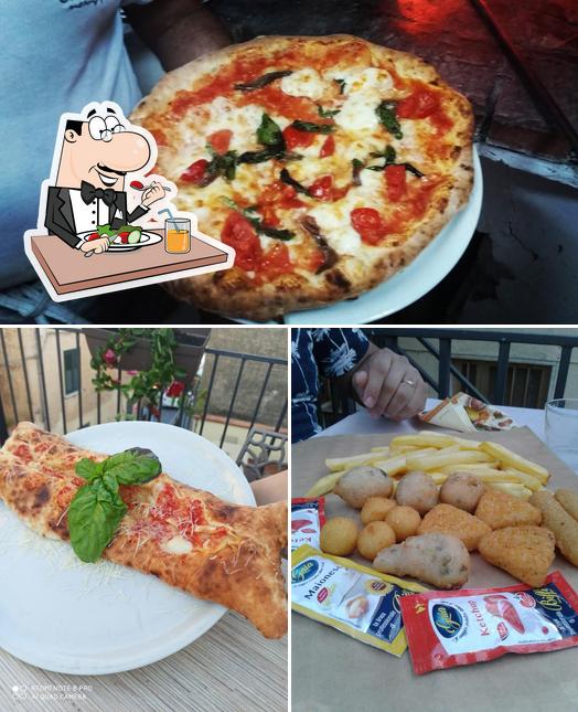La foto della cibo e birra di Pizzeria Forno Antico