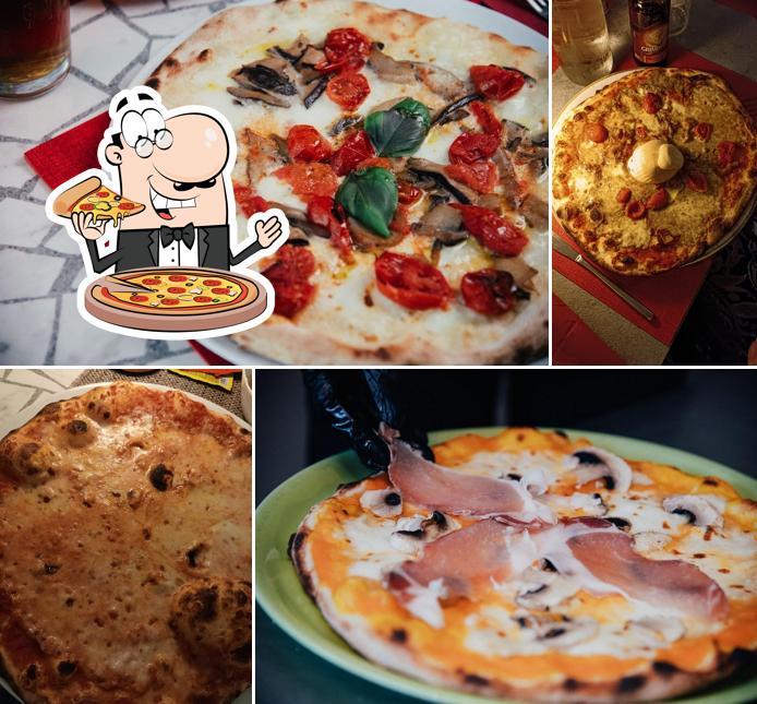 A Queens Caffè Bistrot Ristorante Molfetta, puoi goderti una bella pizza