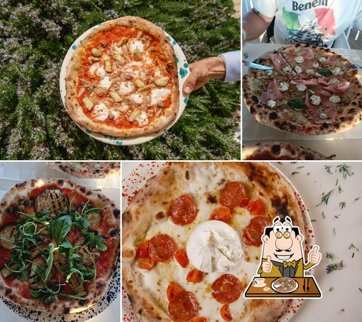 Prova una pizza a Rosmarino Pizzeria di Mare