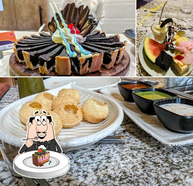 Chocolate cake at The Land Of Grill