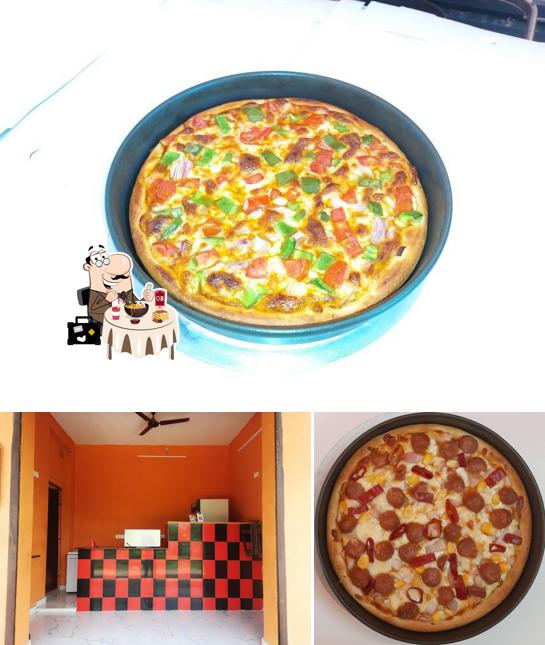 Check out the image displaying food and interior at Star Pizza