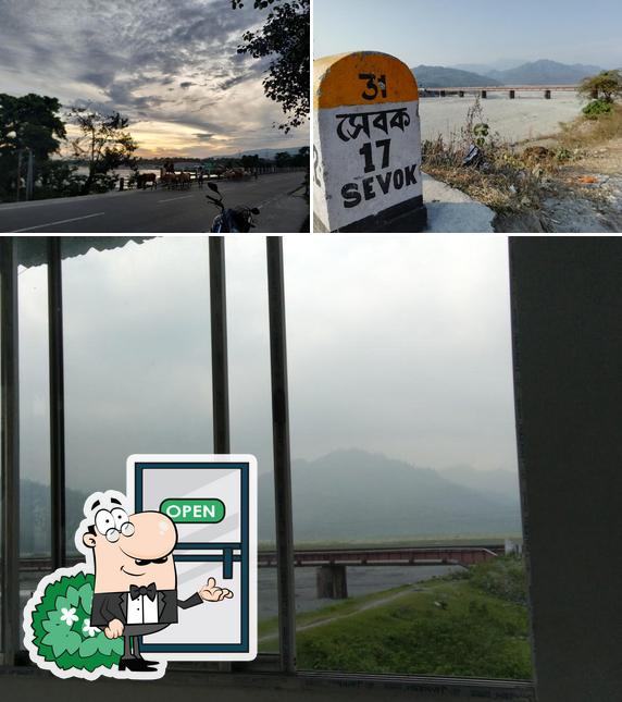 Check out how The Restaurant of Ghish Valley looks outside