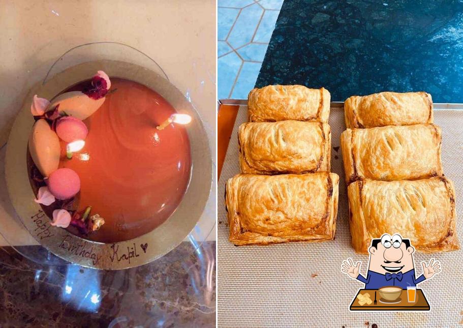 Food at Tuileries patisserie