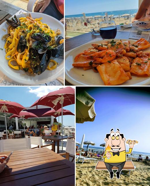 Scegli tra i vari prodotti di cucina di mare proposti a White Beach Bar Restaurant and Resort
