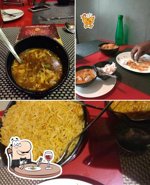 Meals at Aasife Biryani