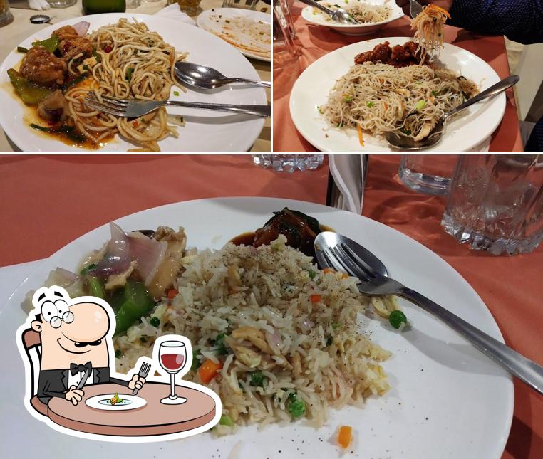 Food at Big Boss Restaurant