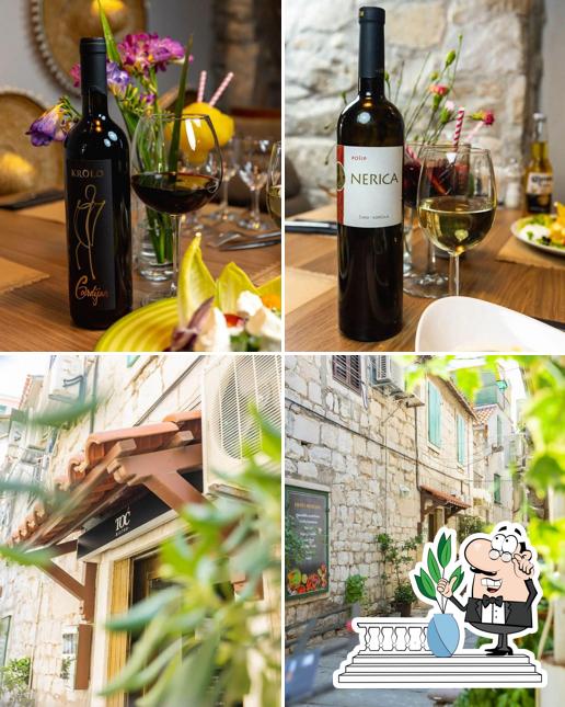 Gli esterni di Bistro Toć