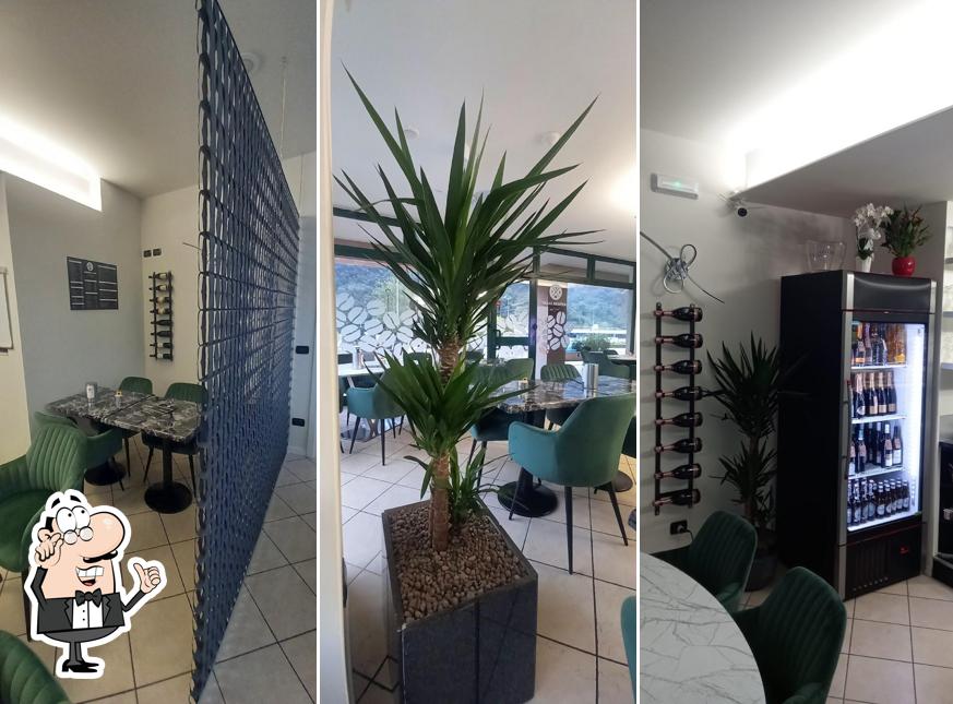 Gli interni di Business Class