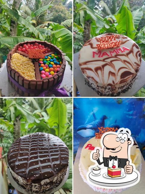 D D CAFE provides a range of sweet dishes
