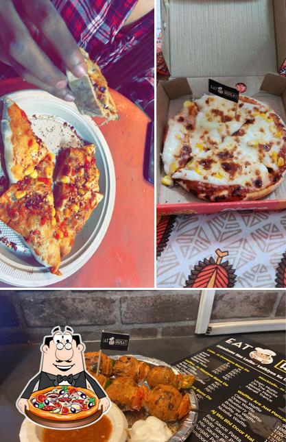 Try out pizza at Eat Repeat
