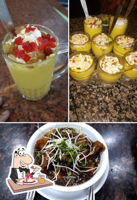Harsh VIP JAIN PAVBHAJI & Juice Parlour offers a selection of desserts