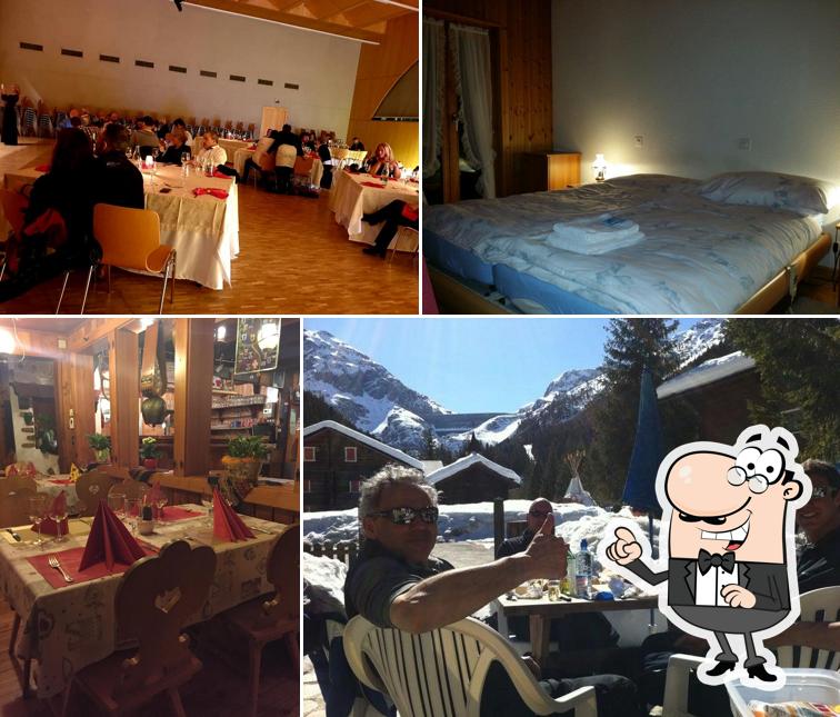 Gli interni di Auberge - Restaurant - Camping du Val-des-Dix