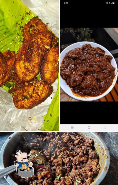 Food at Kuttiyil Restaurant