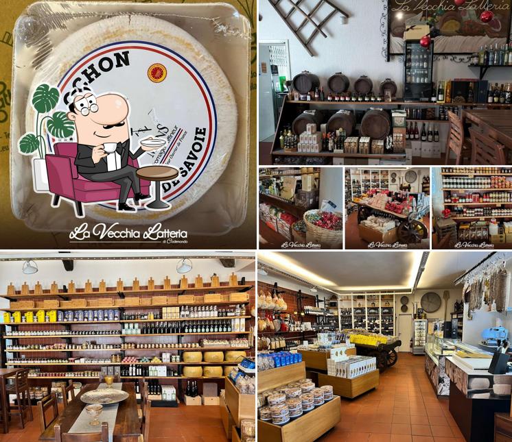 Dai un'occhiata agli interni di La Vecchia Latteria