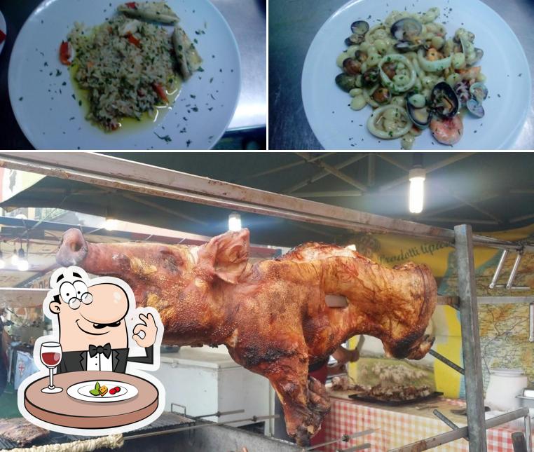 Platti al Osteria Santa Margherita