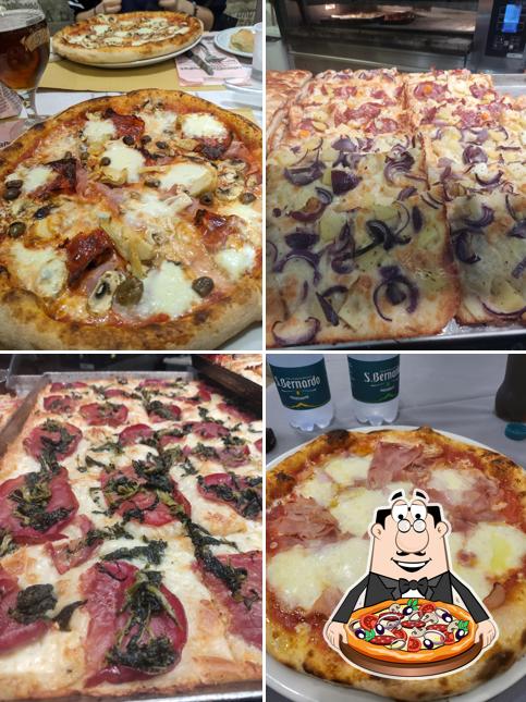 Prenditi tra le svariate varianti di pizza