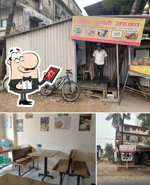 Hotel Puneri Tadka is distinguished by exterior and interior