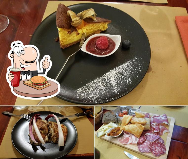 Prenditi un hamburger a Hostaria da Gaz