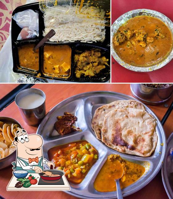 Chicken curry at Sanjana Sudh Punjabi Khana