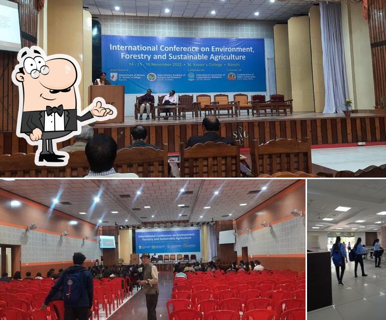 The interior of St. Xavier's College Cafeteria(green chilli)