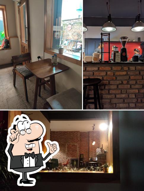 Check out how COLAB Coffee Calcutta looks inside