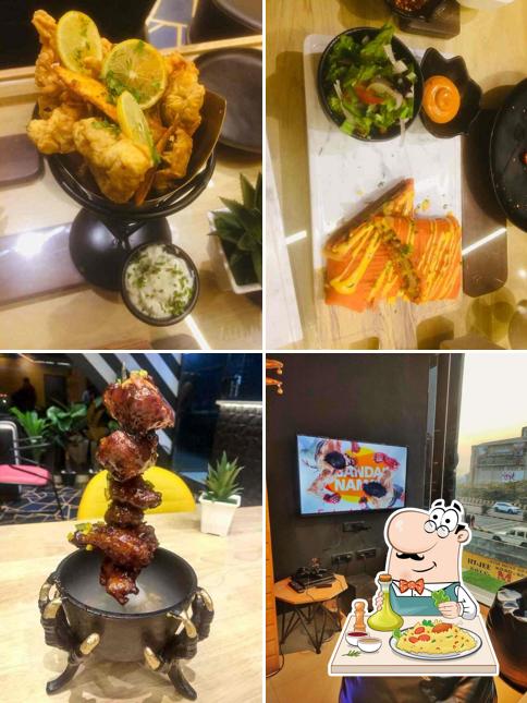 Food at Masquerade By Mystery Rooms
