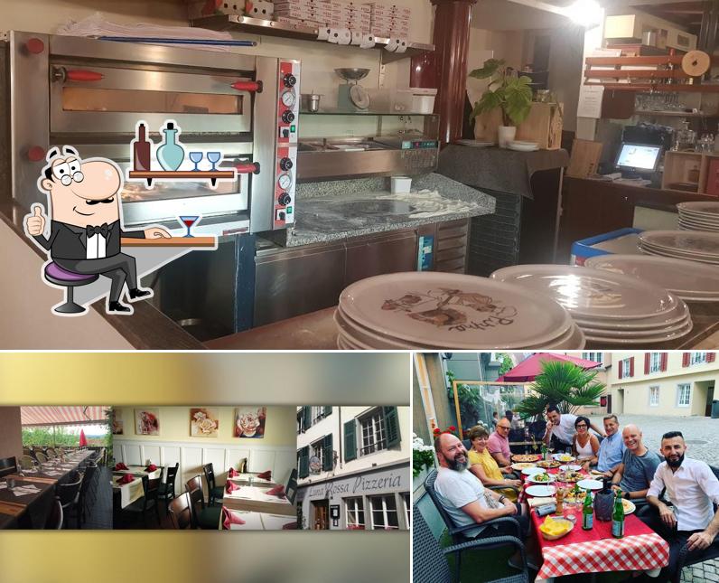 Dai un'occhiata agli interni di Restaurante Pizzeria Luna Rossa -Bremgarten GmbH