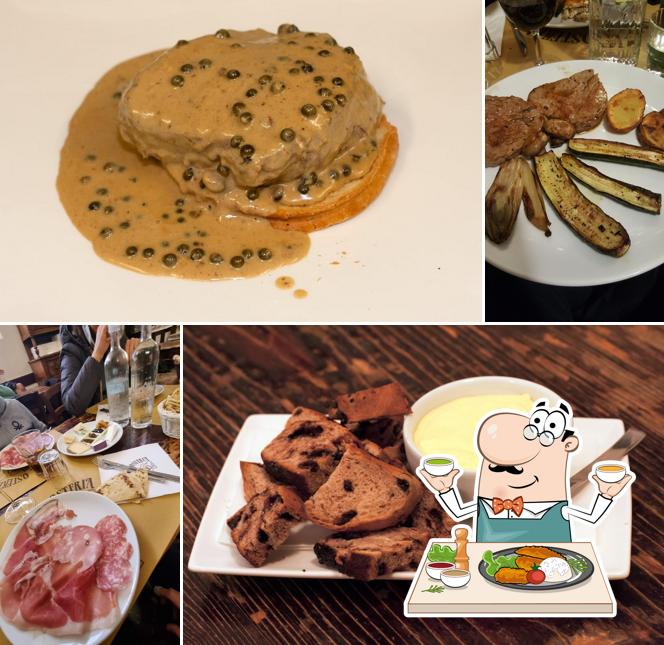 Platti al Antica Osteria Da Cencio
