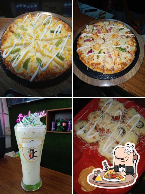 Try out pizza at Go 69 pizza