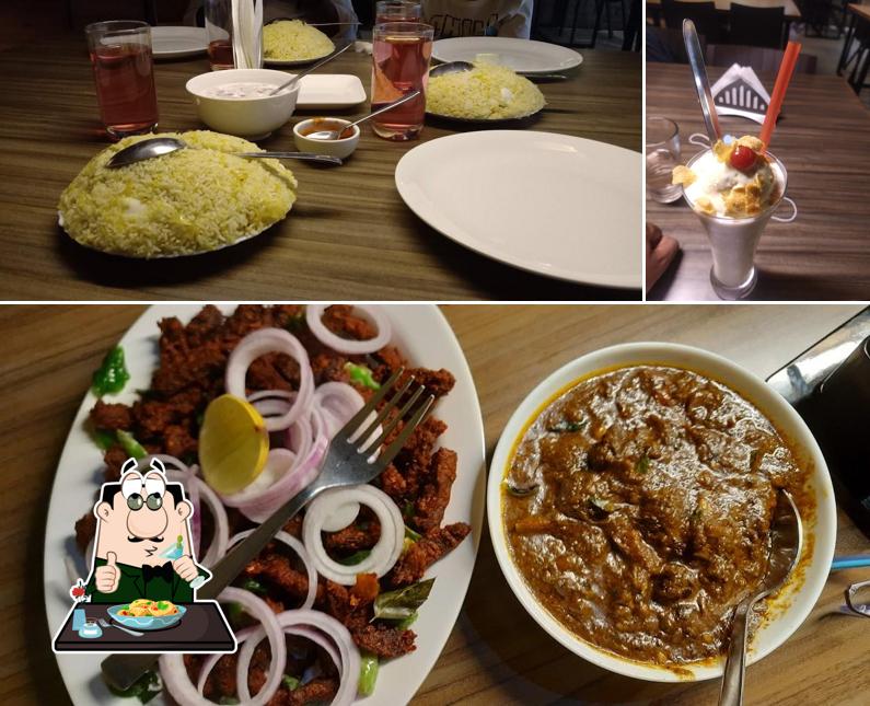 This is the photo showing food and beverage at Hotel Nalanda