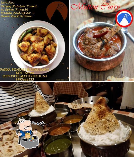 Meals at Pakka Punjabi Restaurant