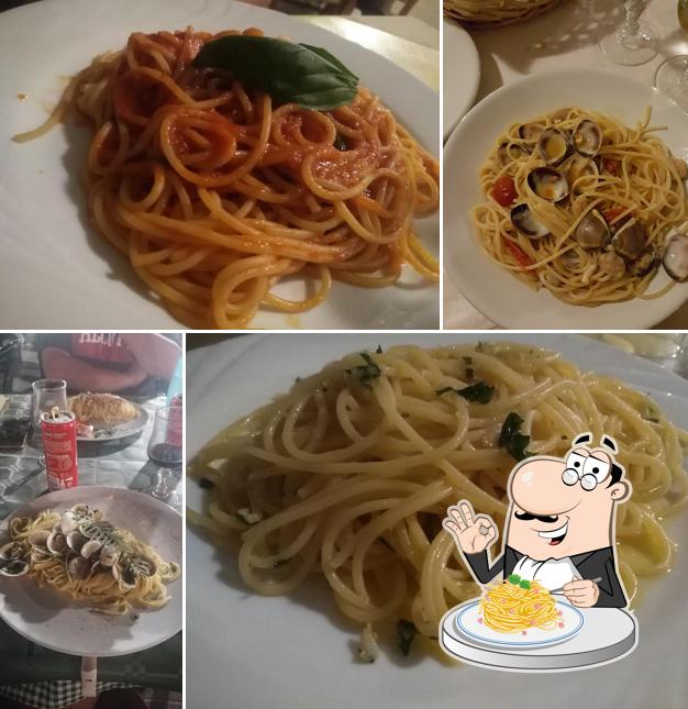 Spaghetti alla carbonara al Ristorante Happy Days