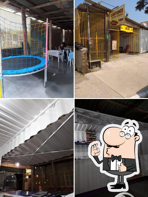 Container lanches e bebidas