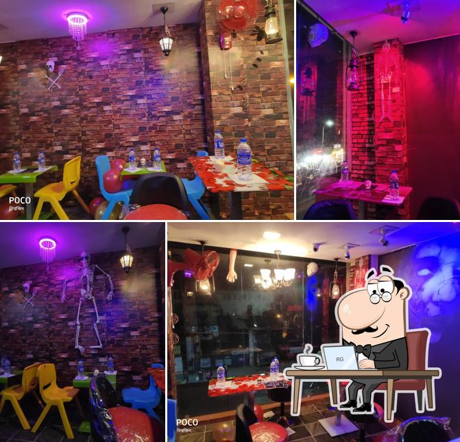 Check out how Haunted Cafe looks inside