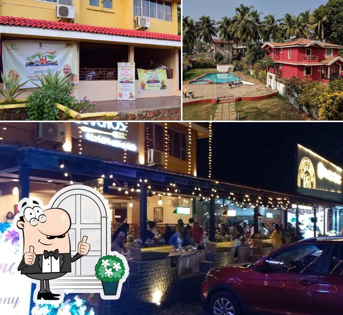 The exterior of Hotel Colva Plaza