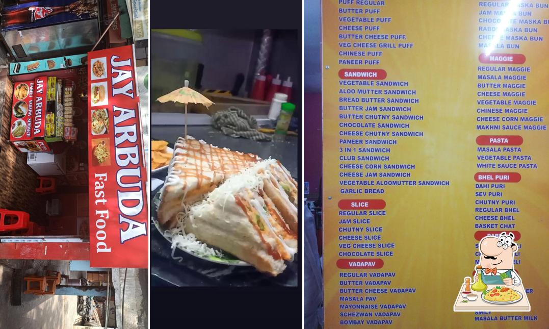 Food at Jay Arbuda fast food