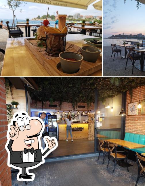 Gli interni di Kitchen&bar Garden