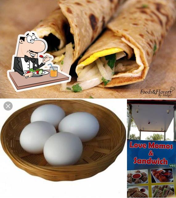 Take a look at the image depicting food and exterior at Love Roll Point